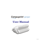 Compuprint 9090 User manual