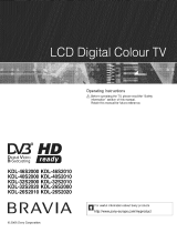 Sony KDL-40S2000 Owner's manual