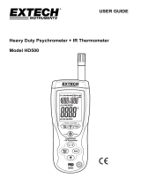 Extech Instruments HD500 User manual
