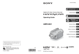 Sony HDR-HC3 Operating instructions