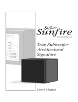 SunfireTrue Subwoofer Architectural Signature