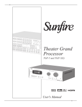 Sunfire TGP-5 User manual