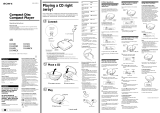 Sony D-E445 User manual