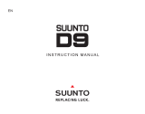 Suunto D9 Owner's manual