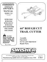Swisher POL12544X Owner's manual