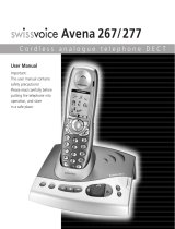 SwissVoice Avena 267 User manual