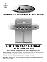 Amana AM33 Owner's manual