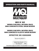 MQ Multiquip MC3-Series-Briggs-Electric-SN-230502698 User manual