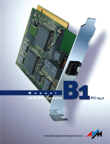 AVM ISDN-Controller B1 PCI v4.0 Owner's manual