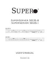 Supermicro SuperServer 5013S-8 User manual
