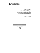 D-Link DES-1026G User guide