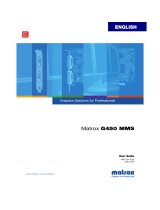 Matrox G45X2DUAL-BF User guide