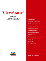ViewSonic PJ658 User guide