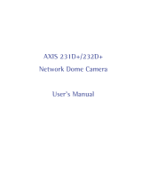 Axis 231 D+ User manual