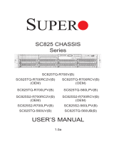 Supermicro SC825TQ-560UV User manual