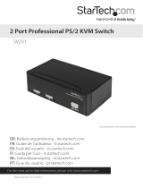 StarTech.com 2 Port StarView KVM Switch PS/2+Serial User manual