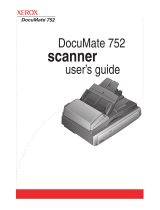 Xerox Documate 752 User manual