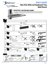 Ergotron Neo-Flex Keyboard Wall Mount Installation guide