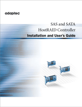 Adaptec Serial Attached SCSI 44300 User guide