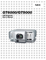 NEC GT6000 User manual