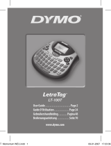 Dymo LETRATAG 100T User manual