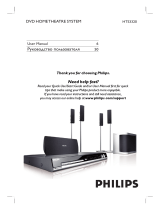Philips HTS3320 User manual