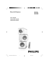 Philips MCM108B User manual