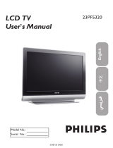 Philips 23PF5320 User manual