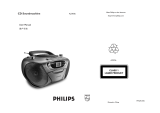 Philips AZ1016  CD Soundmachine User manual