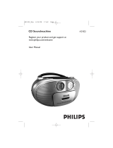 Philips AZ1022 User manual