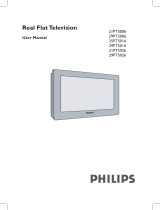 Philips 21PT5026 21" real flat TV User manual