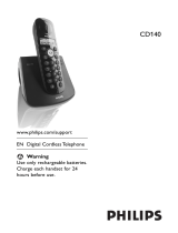 Philips CD1401B/51 User manual