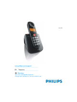 Philips XL3401B/05 User manual