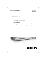 Philips dvp 3040 User manual