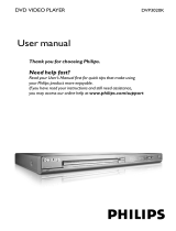 Philips DVP3020K User manual