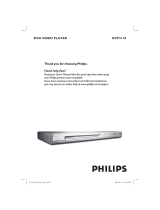 Philips DVP3110 User manual