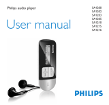 Philips SA1210/02 User manual