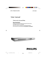 Philips DVP5100K/13 User manual