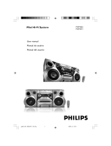 Philips FWM352 User manual