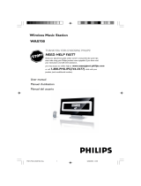 Philips WAS700 User manual