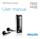 Philips SA1340/02 User manual