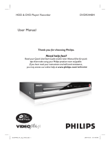 Philips DVDR3440H/05 User manual