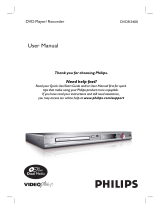 Philips DVDR3400/05 User manual