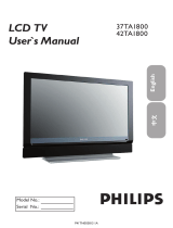 Philips 42TA1800/93 User manual