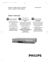 Philips DVP3150V/37 User manual