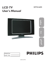 Philips 20TA1600 User manual