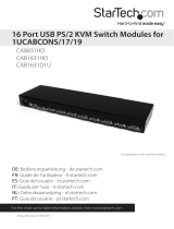 StarTech.com16 Port Multi-Platform USB & PS/2 KVM Switch Module for 1U Cabinet