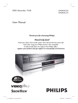 Philips DVDR3512V User manual