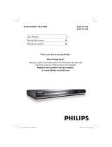 Philips DVP3144K DivX DVD Player User manual
