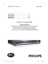 Philips DVDR3460 User manual